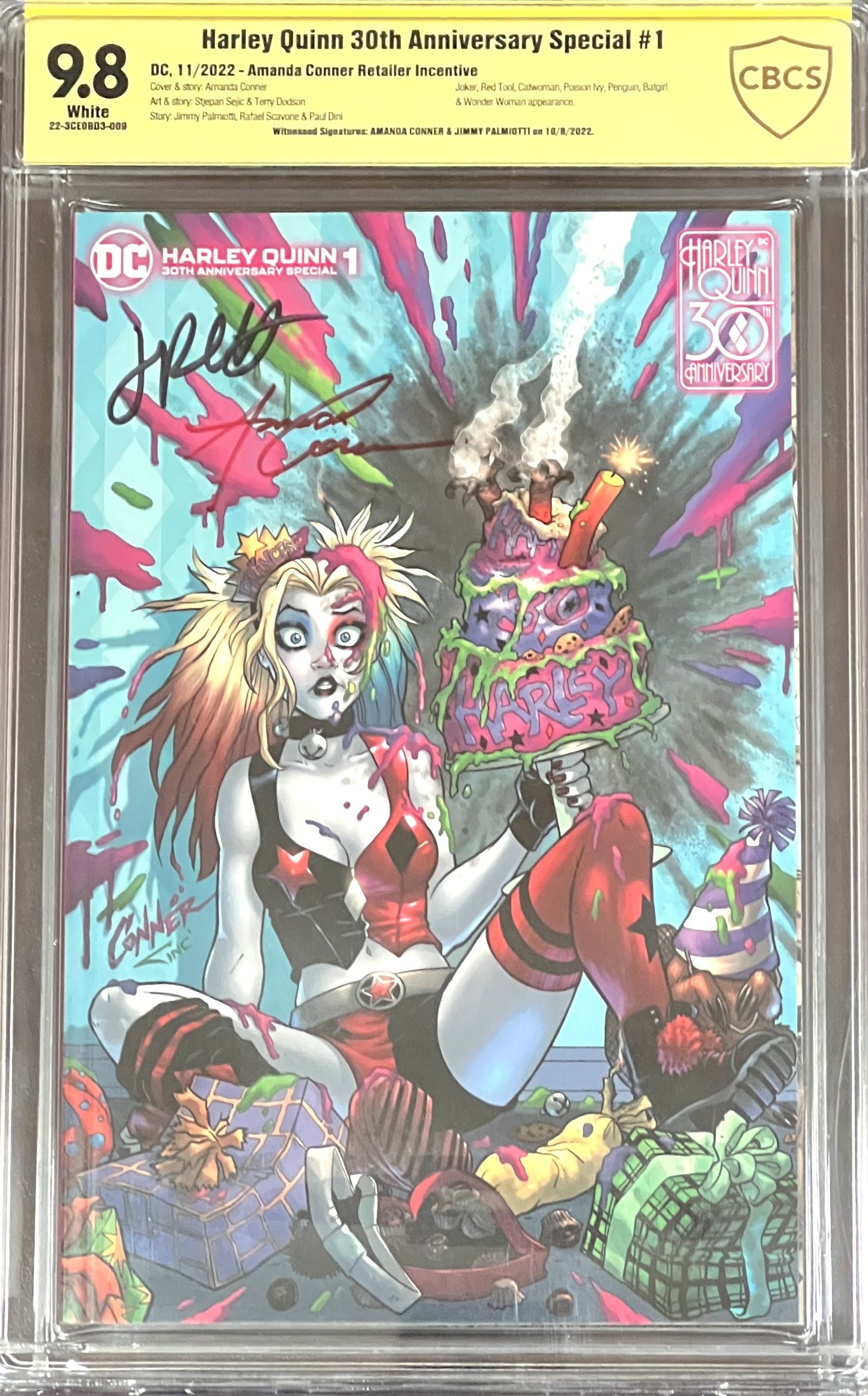 Harley Quinn 30th Anniversary Special. Amanda Conner J Signed.